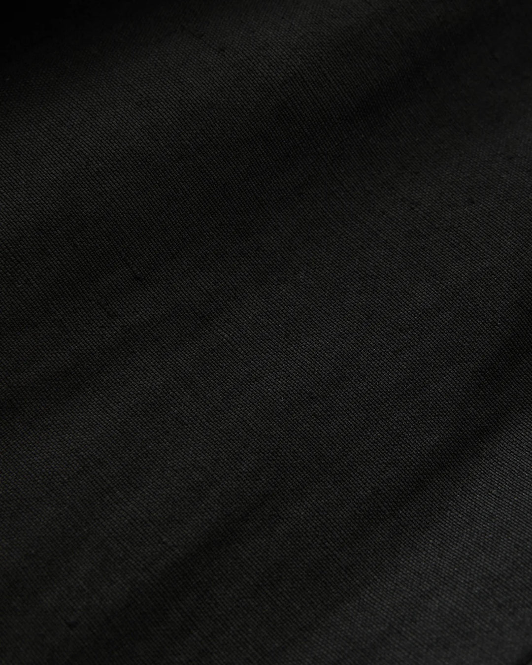 Black Linen Wool Fowld Pleated Short