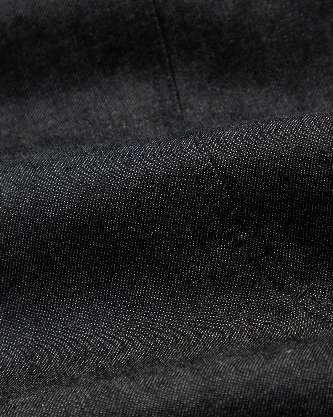Raw Black Denim Malay Trousers