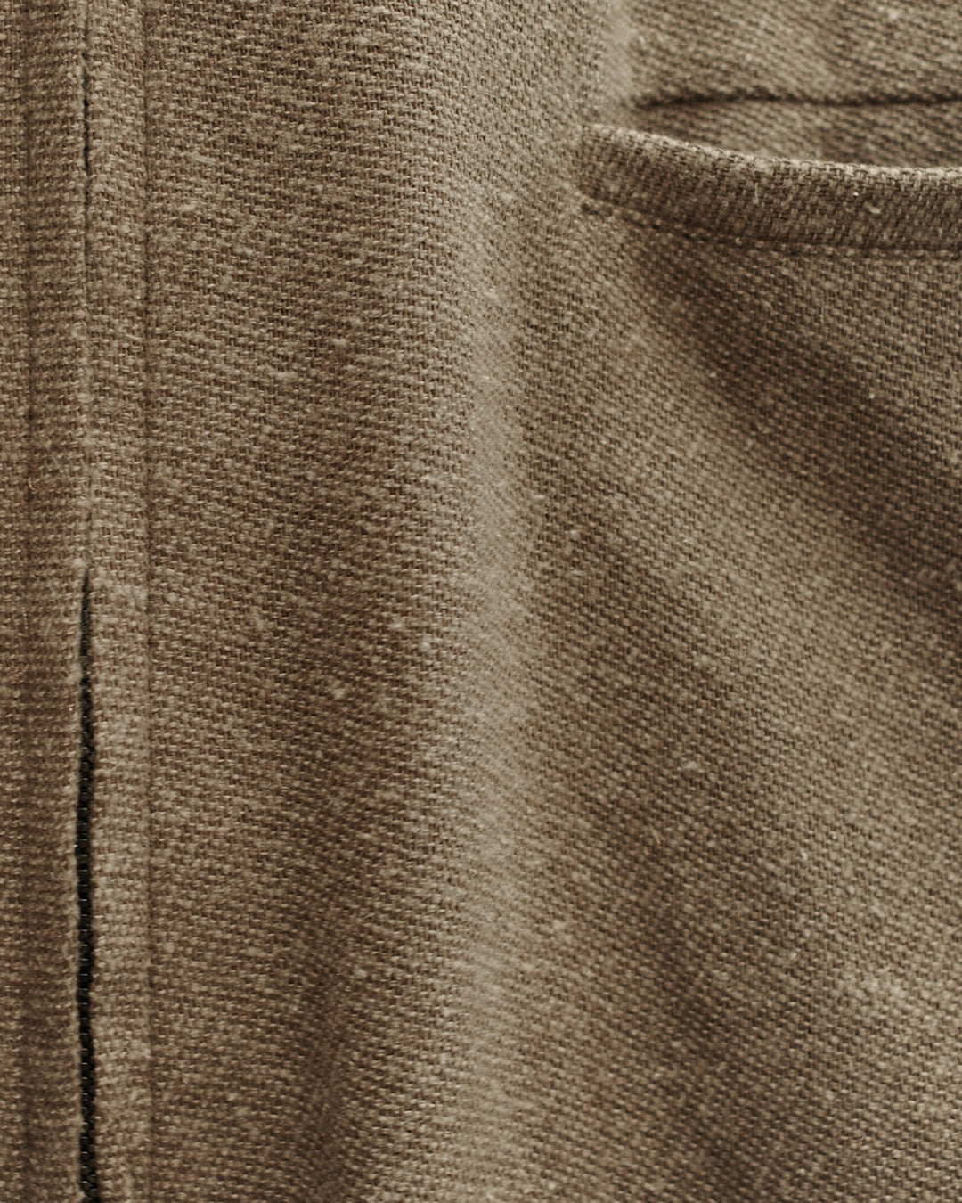 Beige Slub Silk Kersey Track Blouson