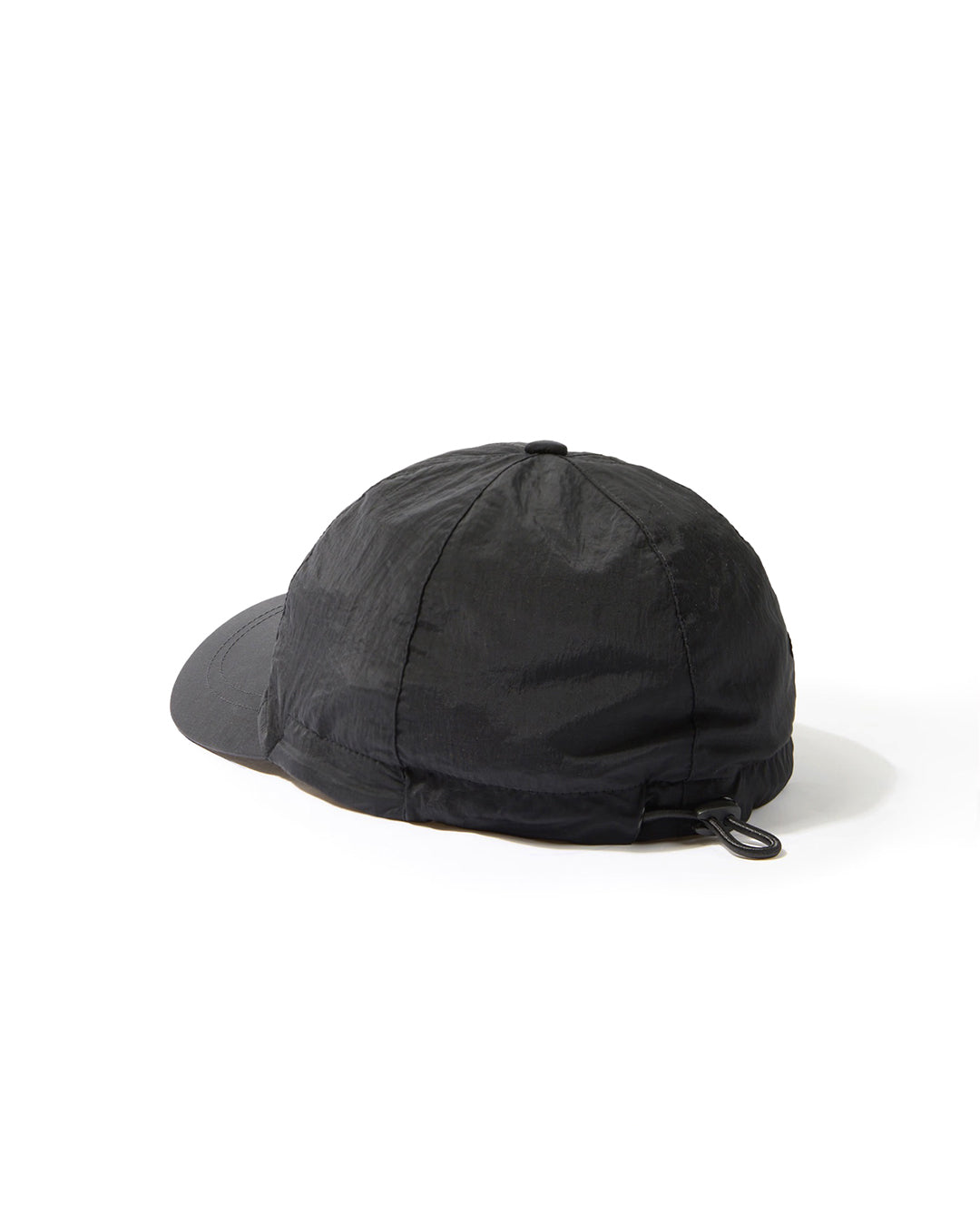Black Nylon Metal in ECONYL Baseball Cap