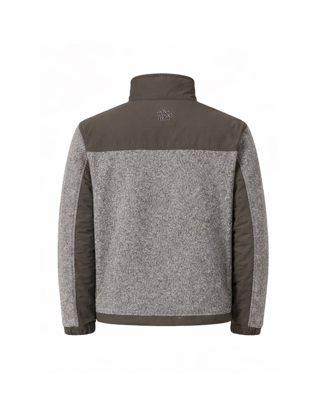 Major Brown Reach Wool Nylon Outdoor Track Top