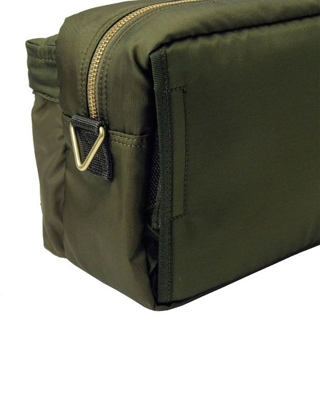 Olive Nylon Force 2Way Pockets Waist Bag