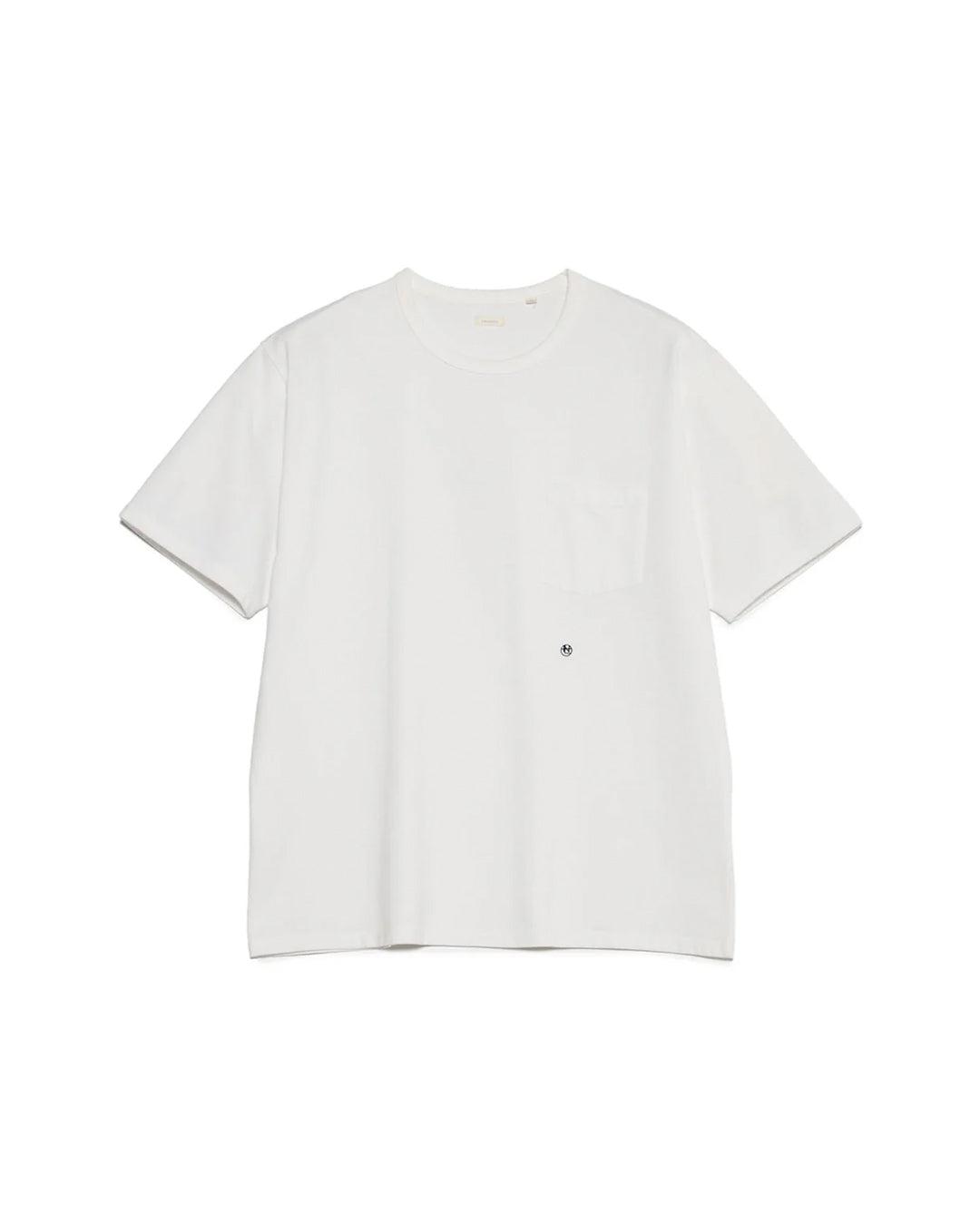 White COOLMAX Jersey Pocket Tee