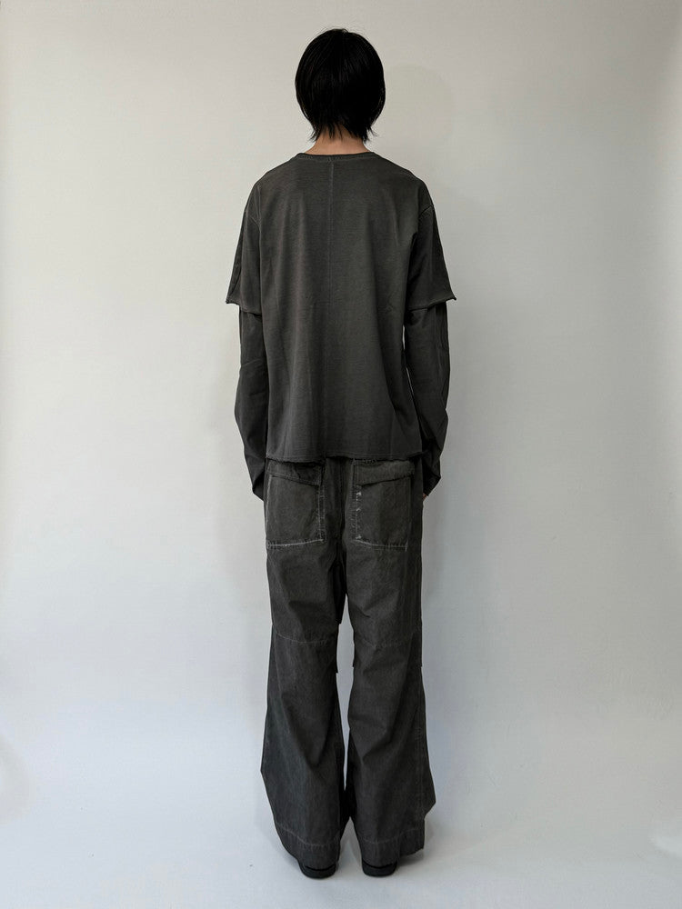 Ash Gray Dyed Long Sleeve