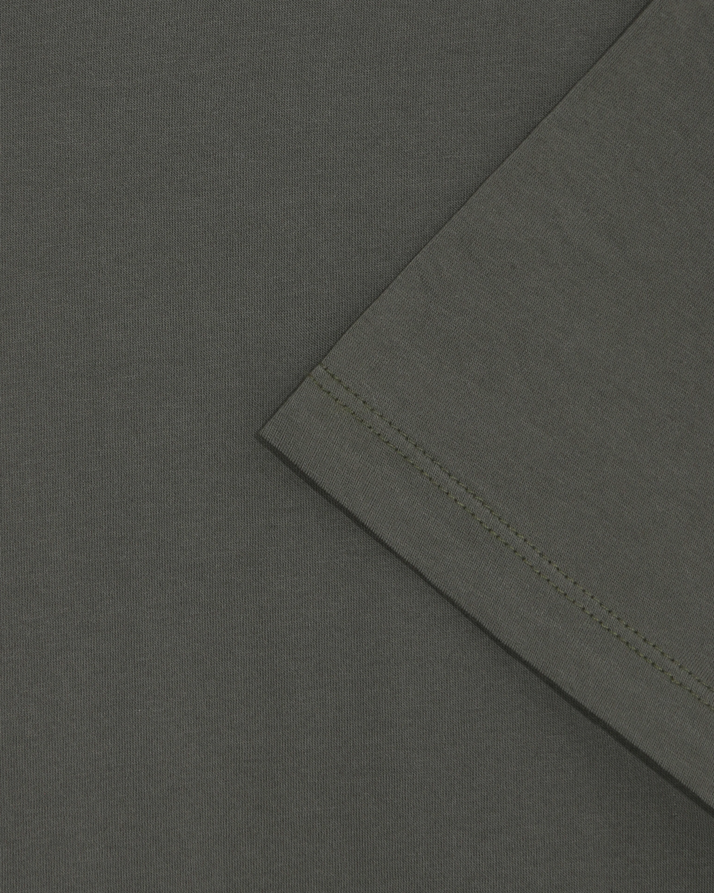 Forest Green Silket Finished Cotton Everyday T-Shirt