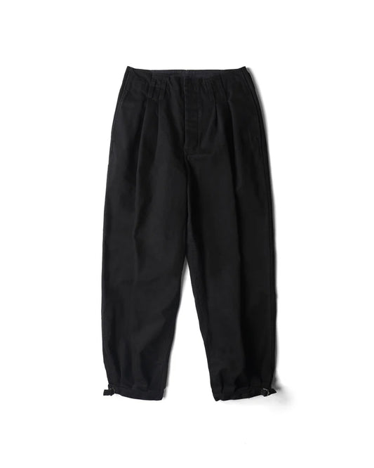 Black Katsuragi Denim Knickerbockers Pants