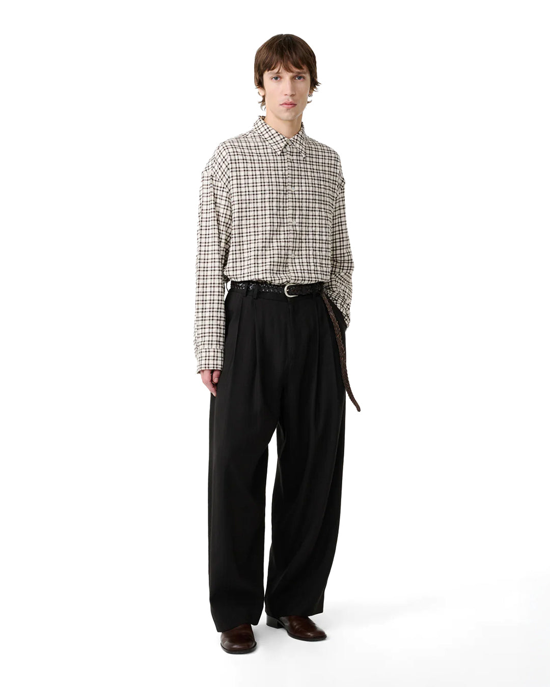 Espresso Line Double Pleat Volume Pant