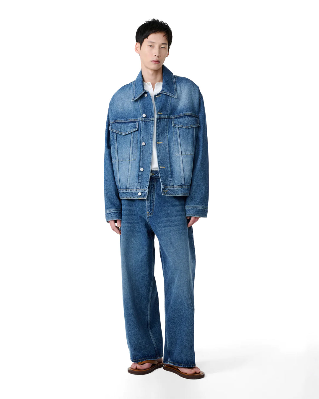 Worn Wash Indigo Stein Classic Denim Jacket