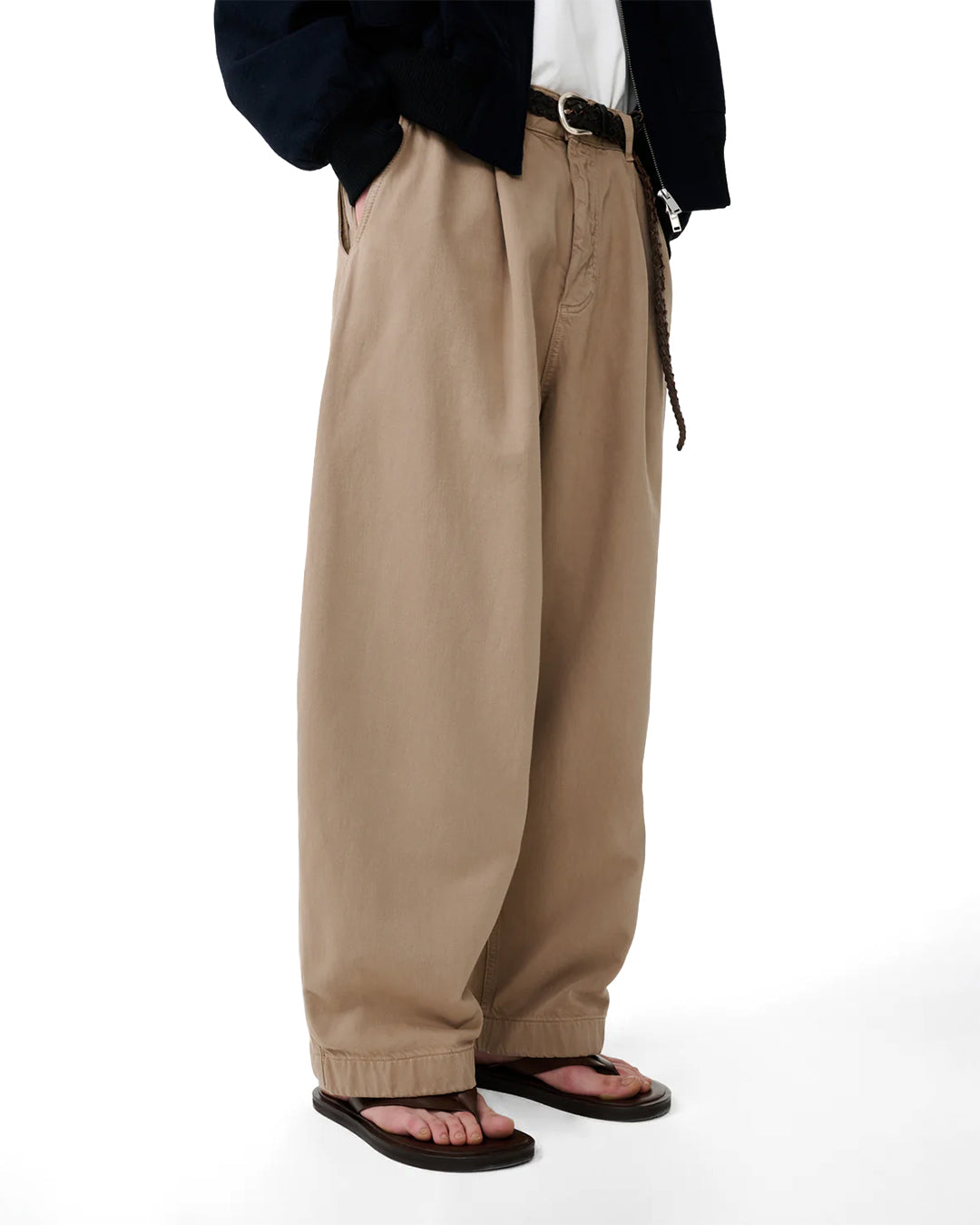 Parcel Bridges Pleated Carpenter Pant