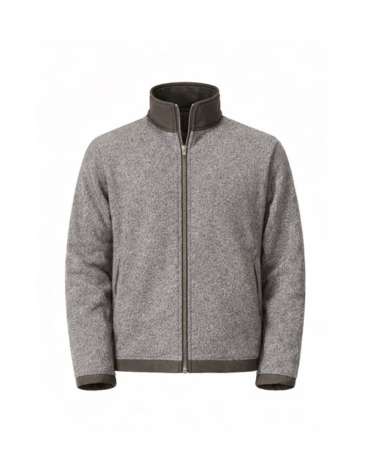 Major Brown Reach Wool Nylon Outdoor Track Top