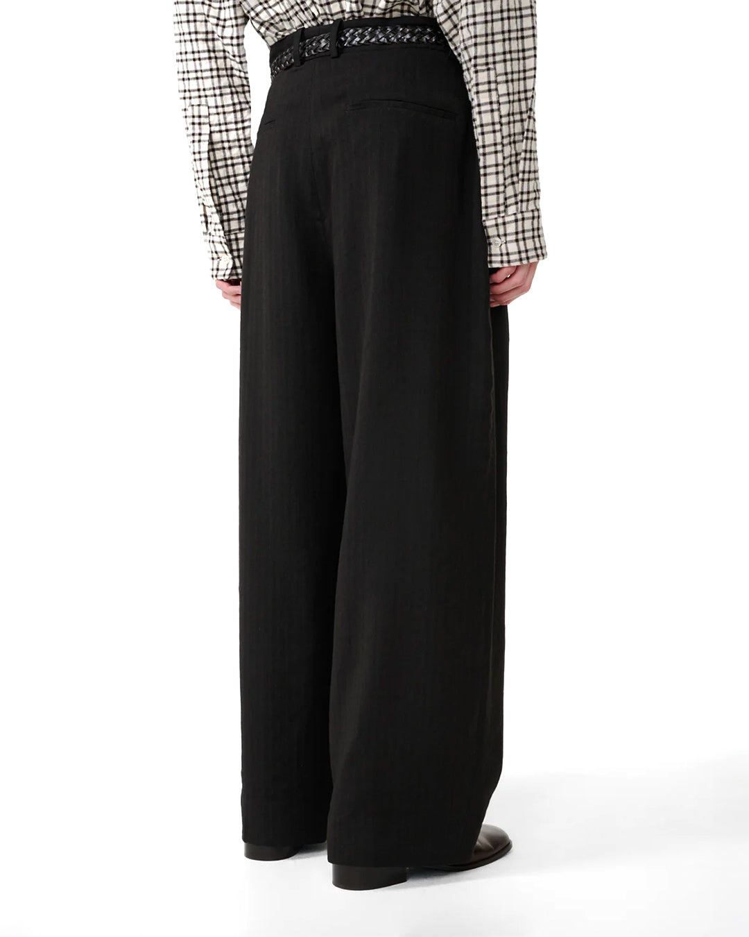 Espresso Line Double Pleat Volume Pant
