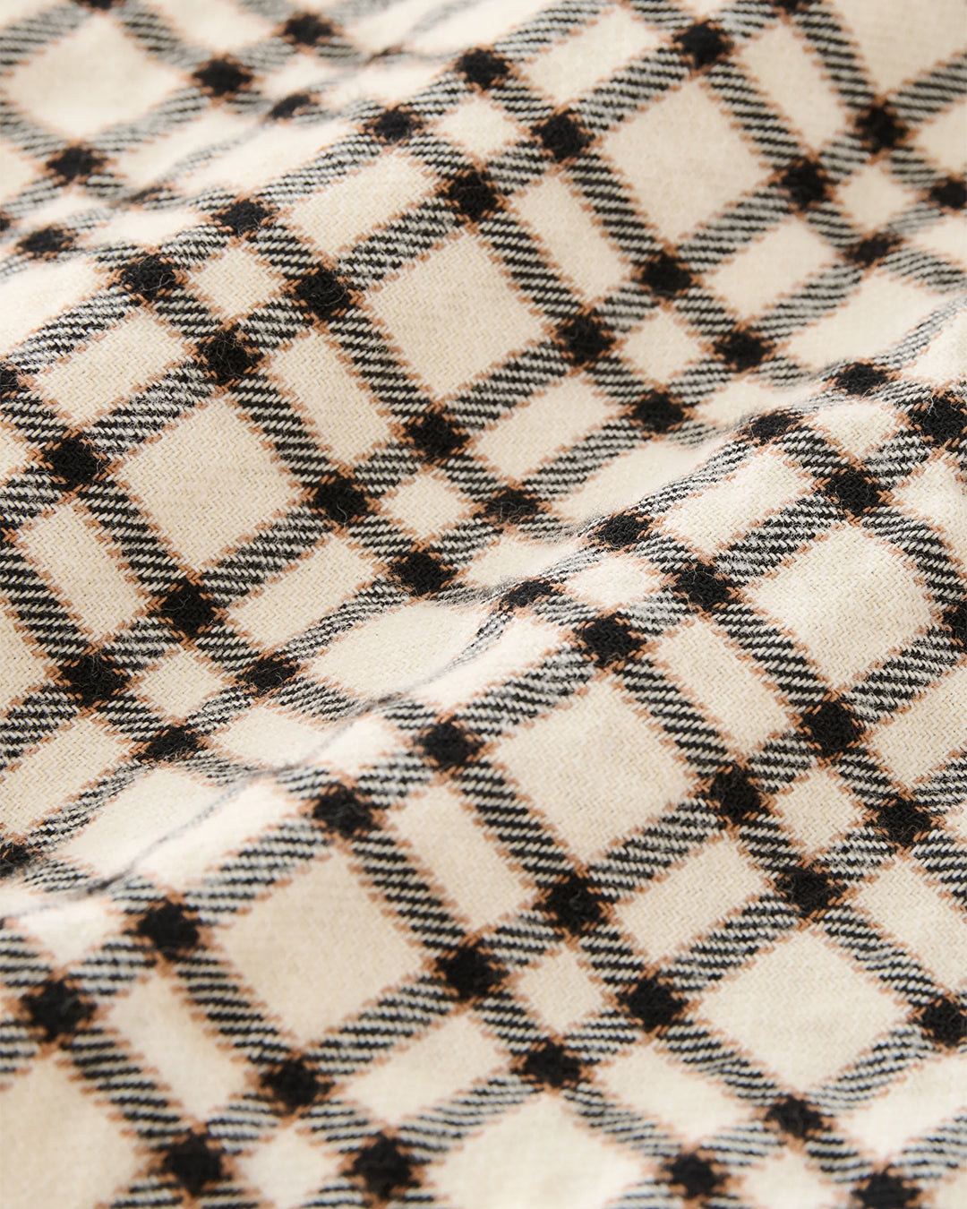 Canvas/Black Check Nostra Long Sleeve Shirt