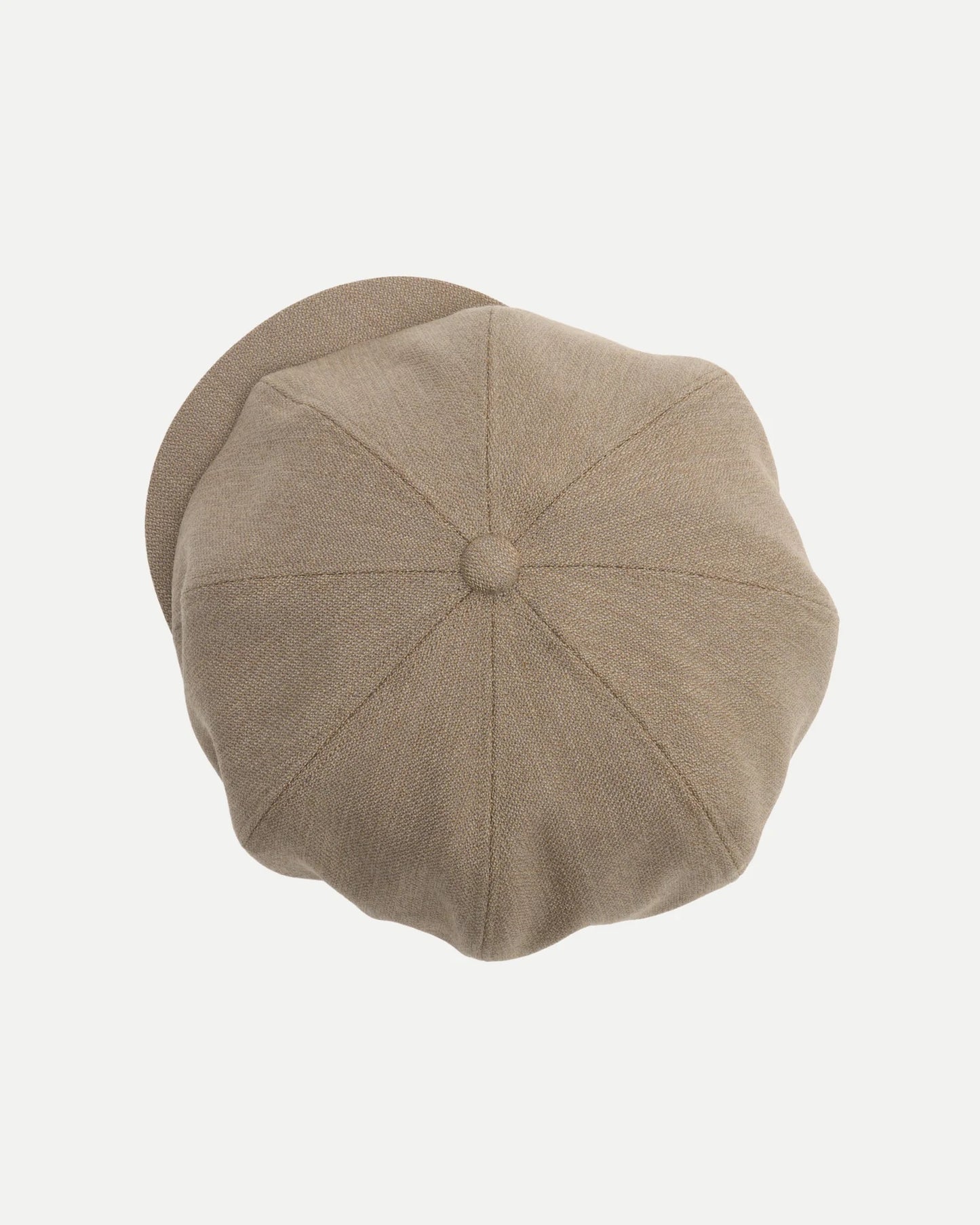 Melange Beige Wool Lot.006 Newsboy Cap