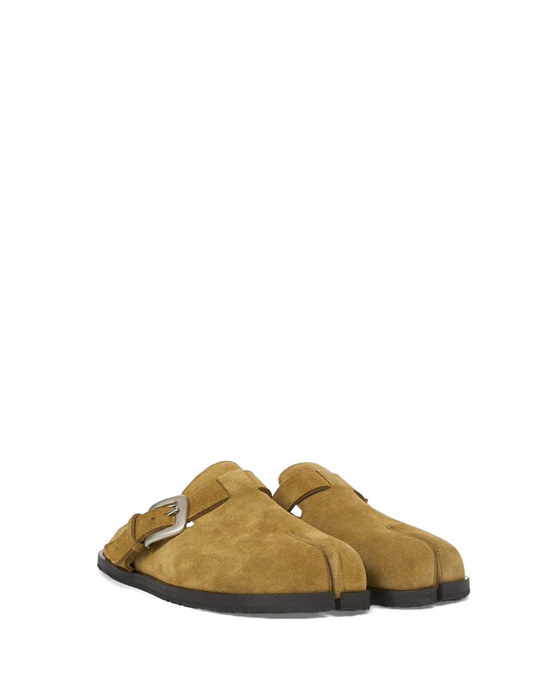 Camel Suede Tabi Daily Mule