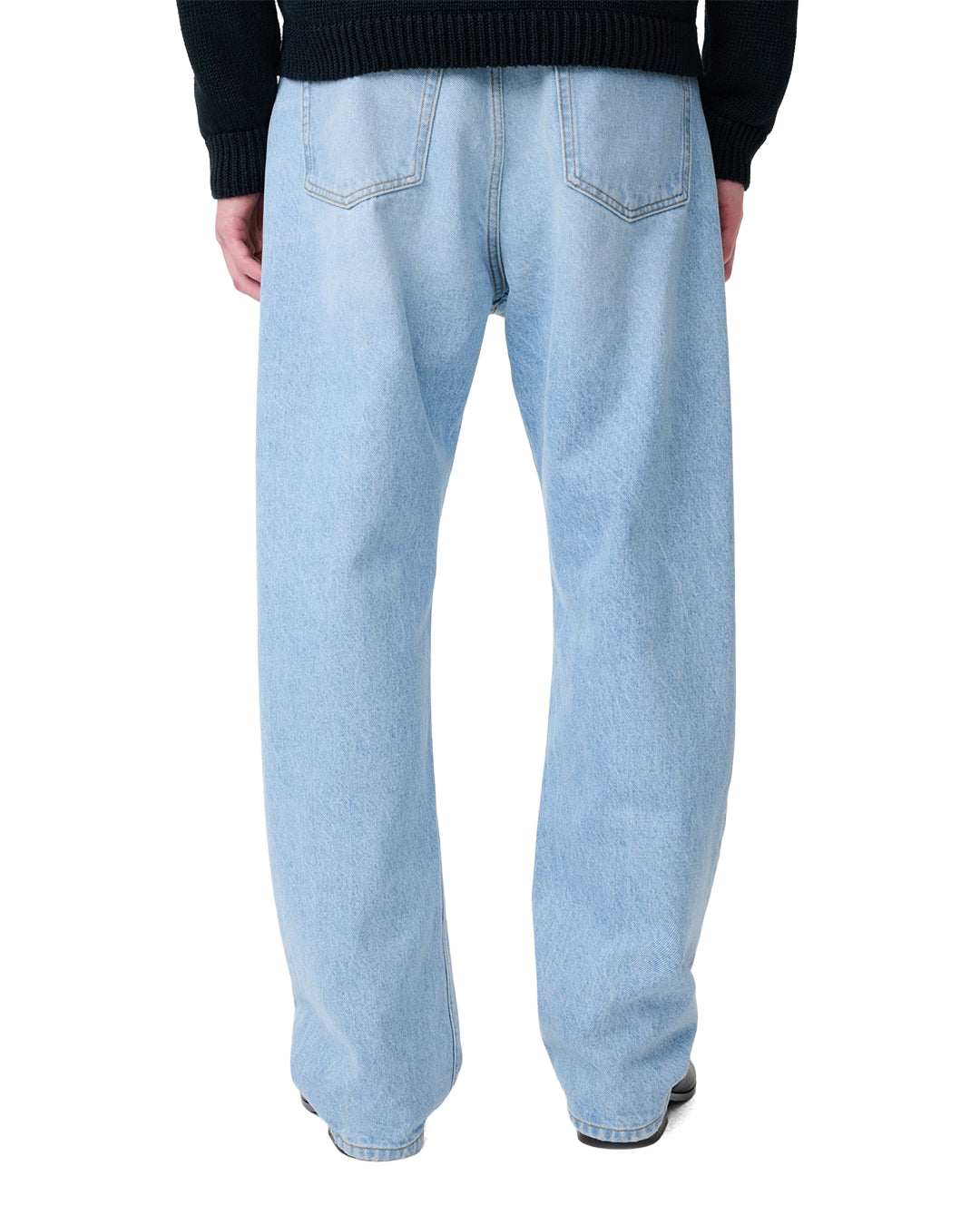 Bleached Wash 14OZ Denim Riso 90's Jean