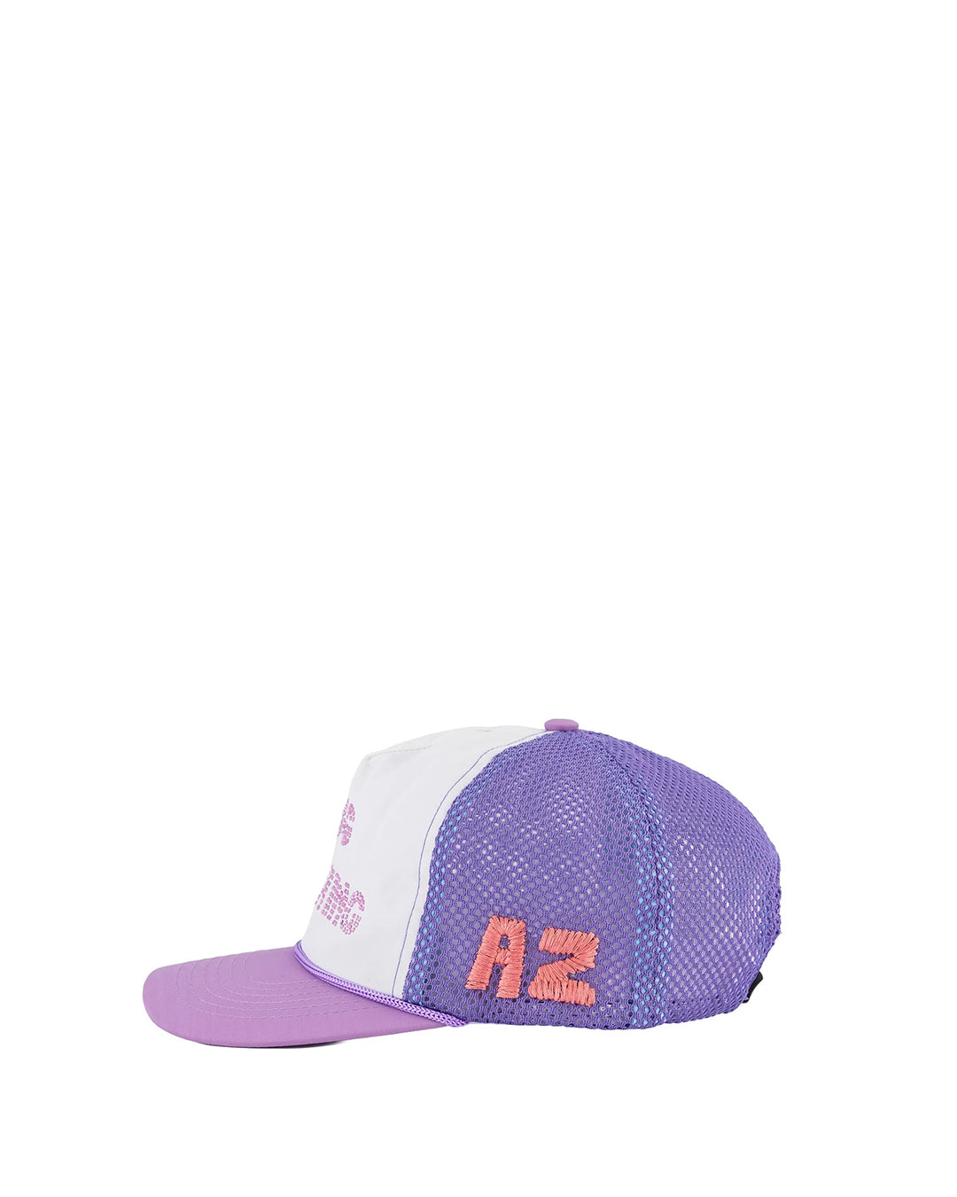 Purple "I DIG RUNNING" Rinestone Trucker Hat
