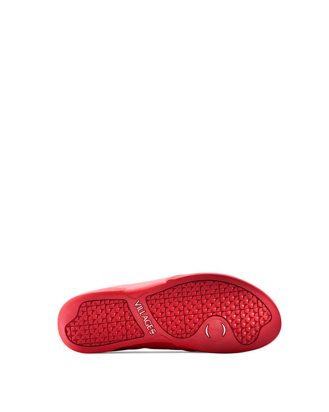 Red LTR Full Grain Leather 1PM Sneakers