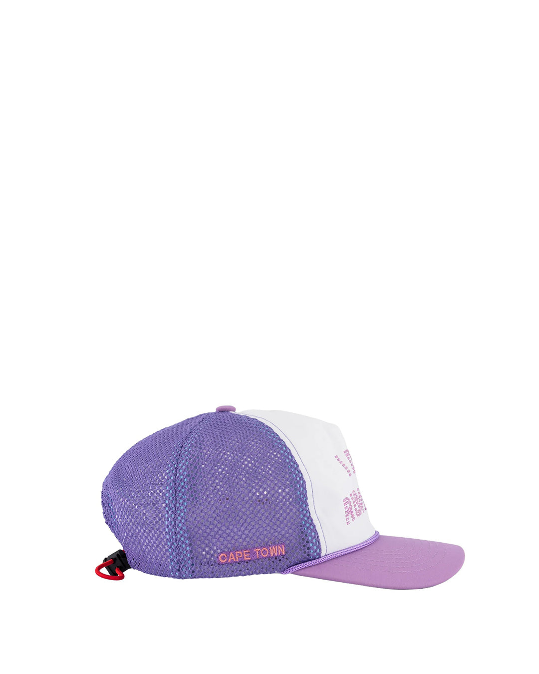 Purple "I DIG RUNNING" Rinestone Trucker Hat