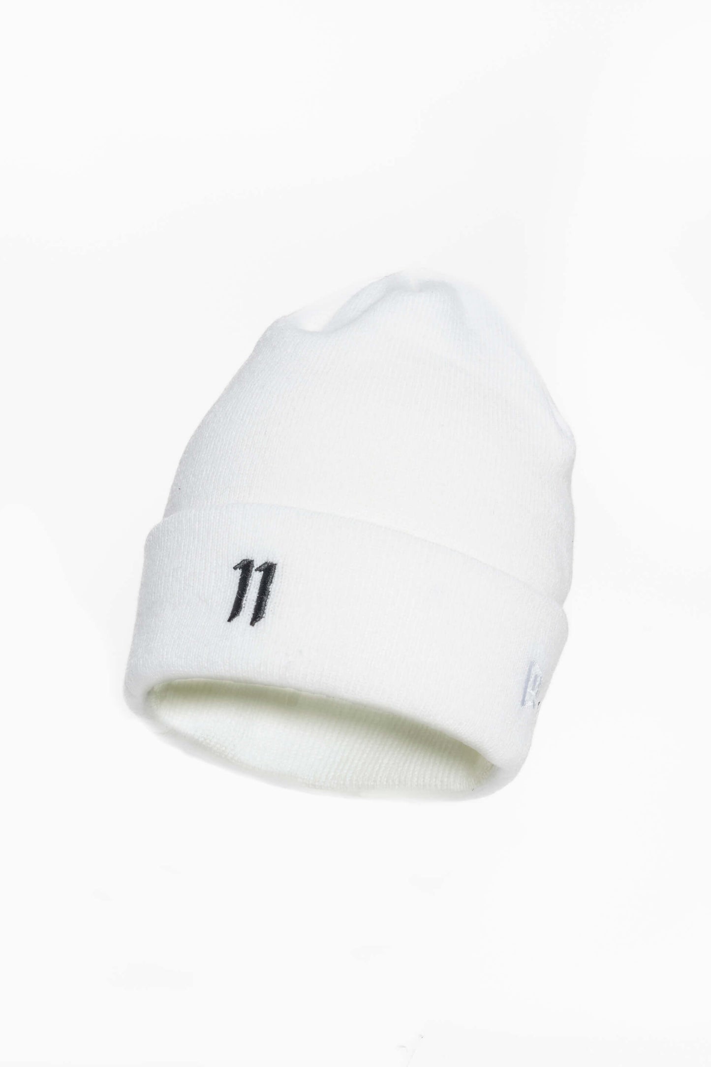 11 BY BORIS BIDJAN SABERI X NEW ERA White & Black Beanie