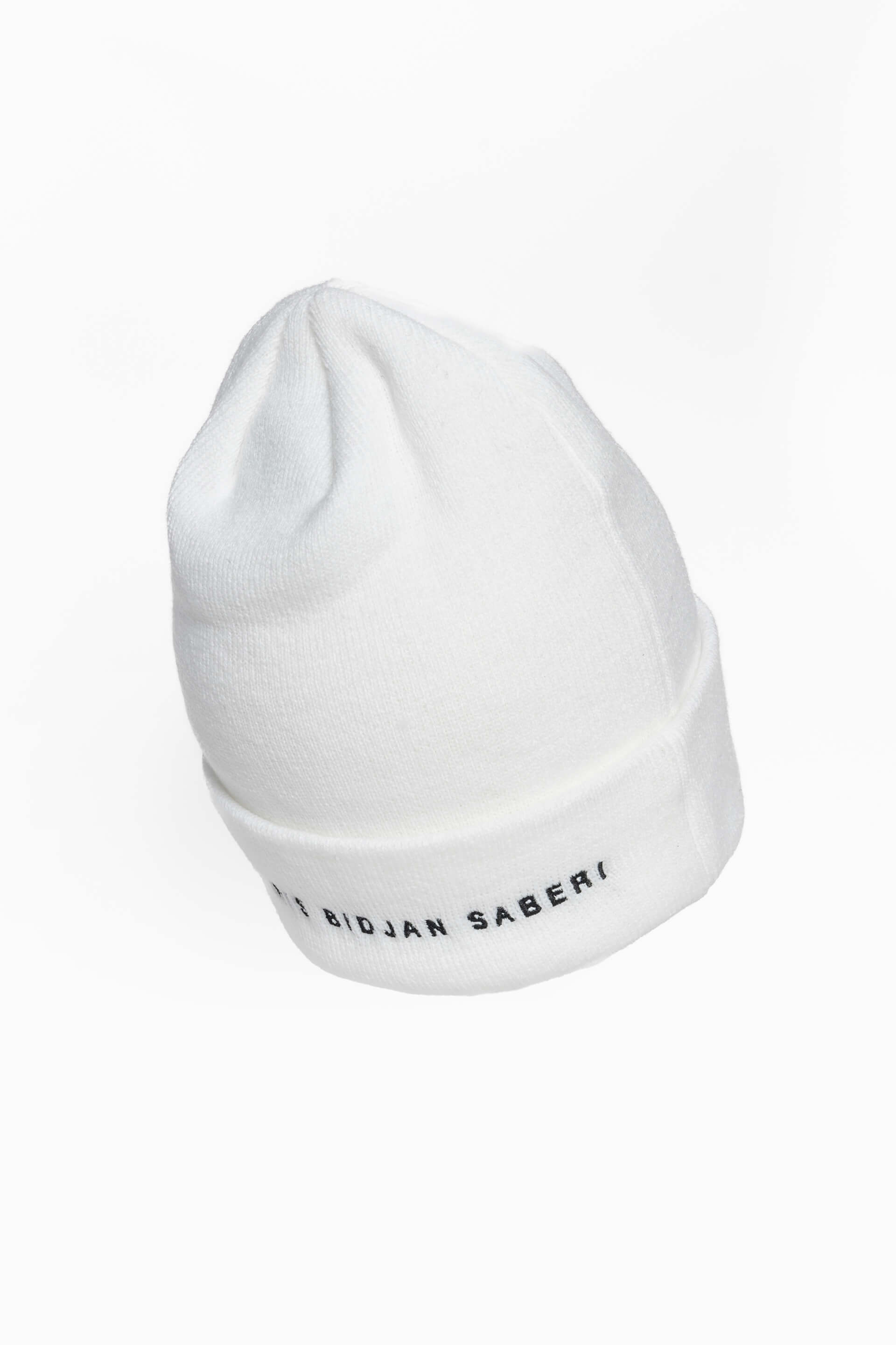 11 BY BORIS BIDJAN SABERI X NEW ERA White & Black Beanie