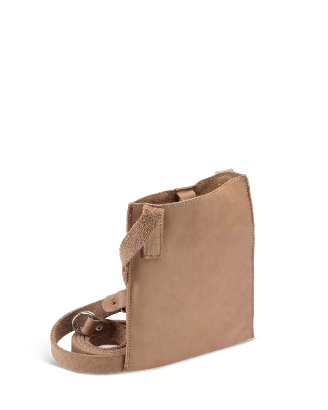 Beige Horse Leather FT1 Flat Crossbody Bag