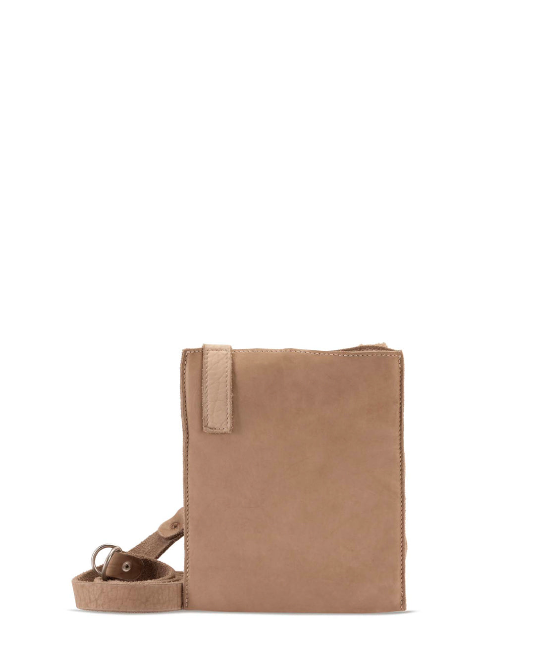 Beige Horse Leather FT1 Flat Crossbody Bag