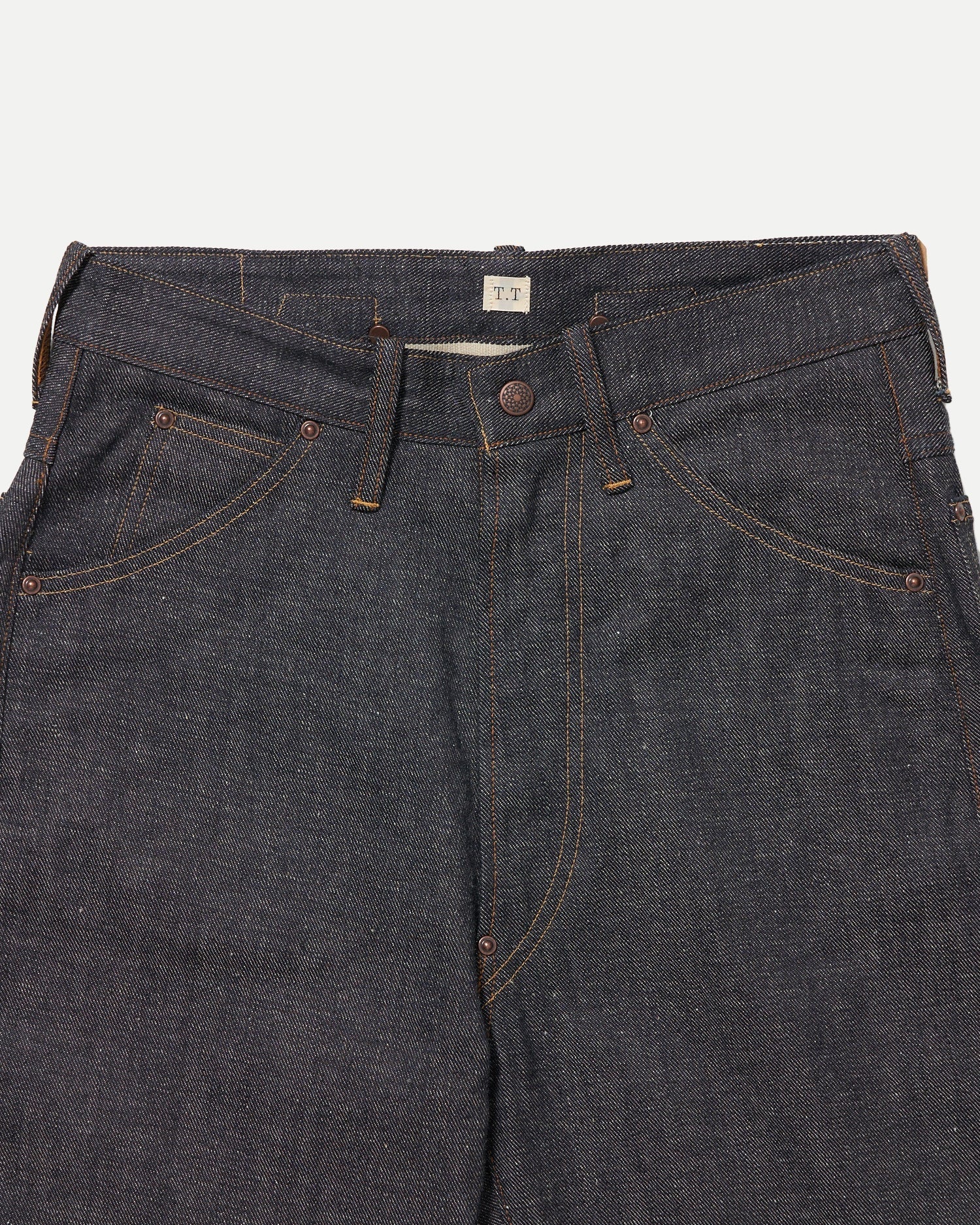 Raw Indigo Lot.702 Denim Trousers