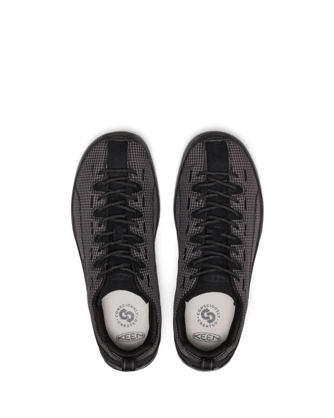 Black/Black Jasper Nylon Waterproof Sneaker