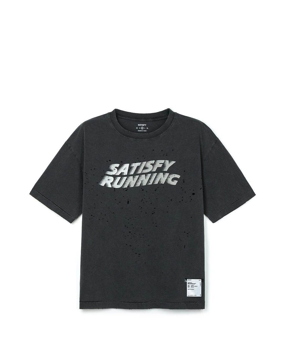 Aged Black Pochoir MothTech T-Shirt