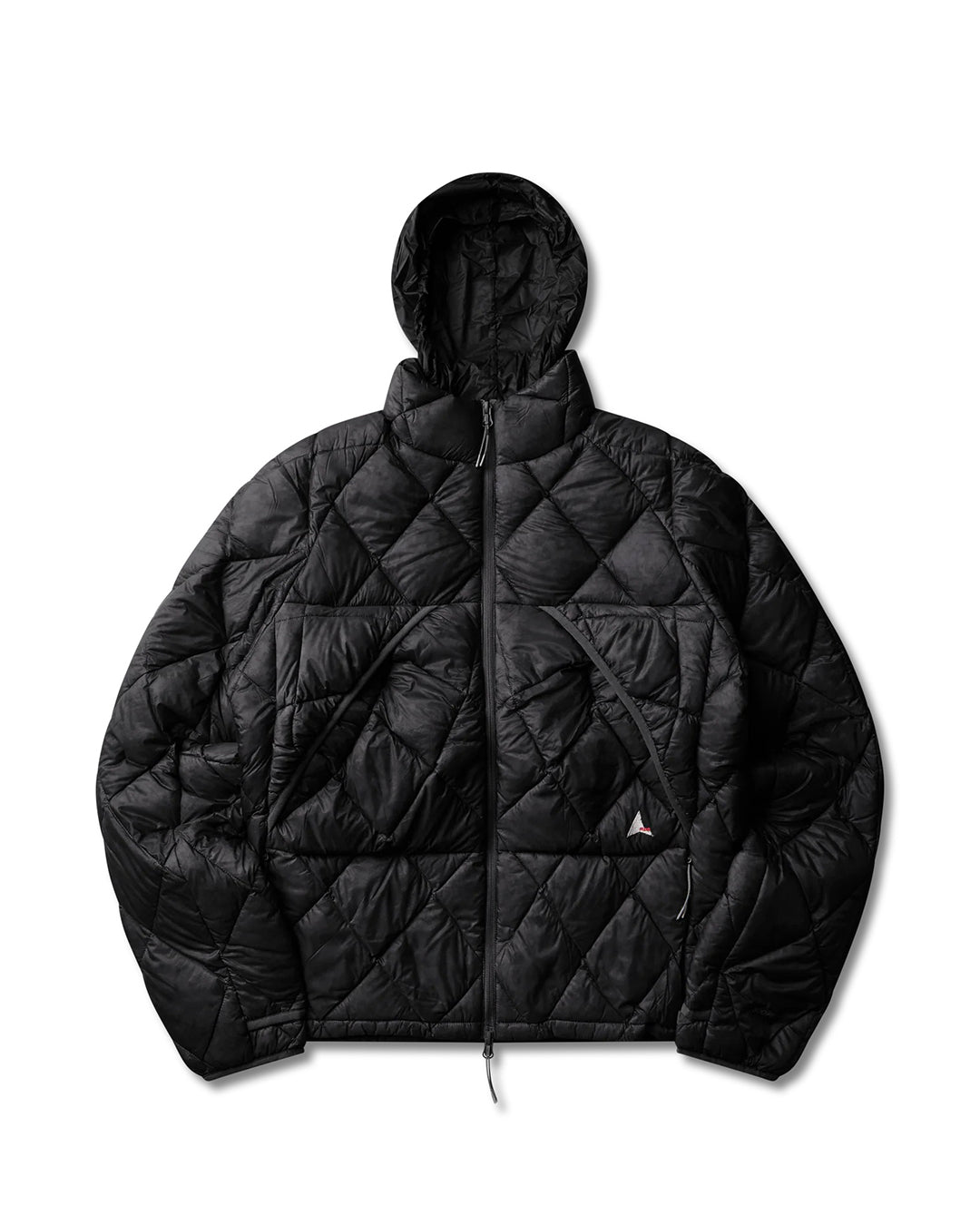 Black Nuna 800 Fill Power Hooded Down Jacket