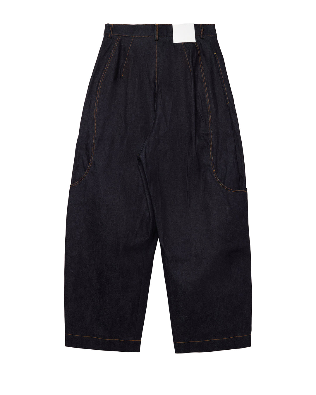 Raw Indigo Denim Malay Trousers