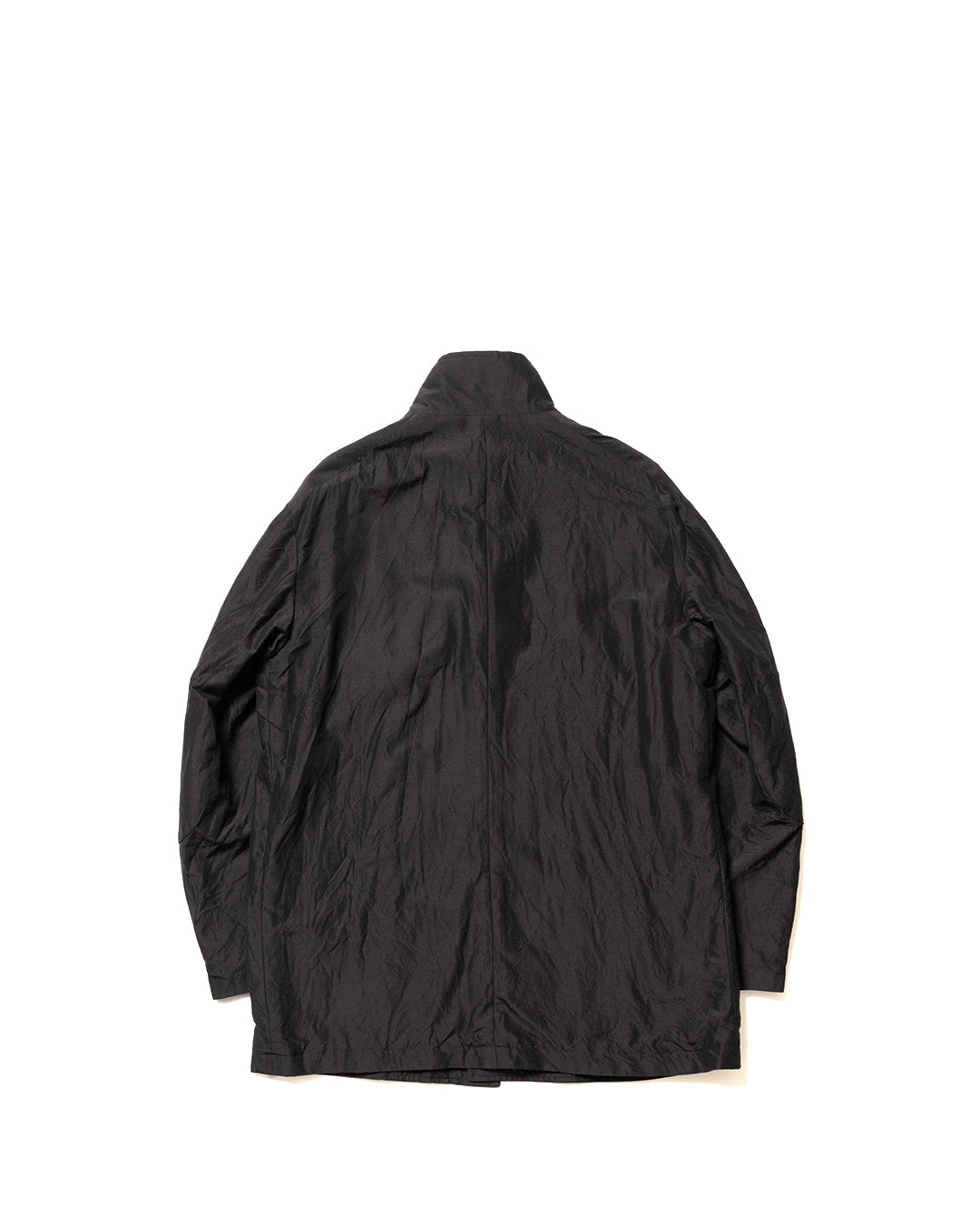 Dark Brown Wool Silk Hunting Jacket