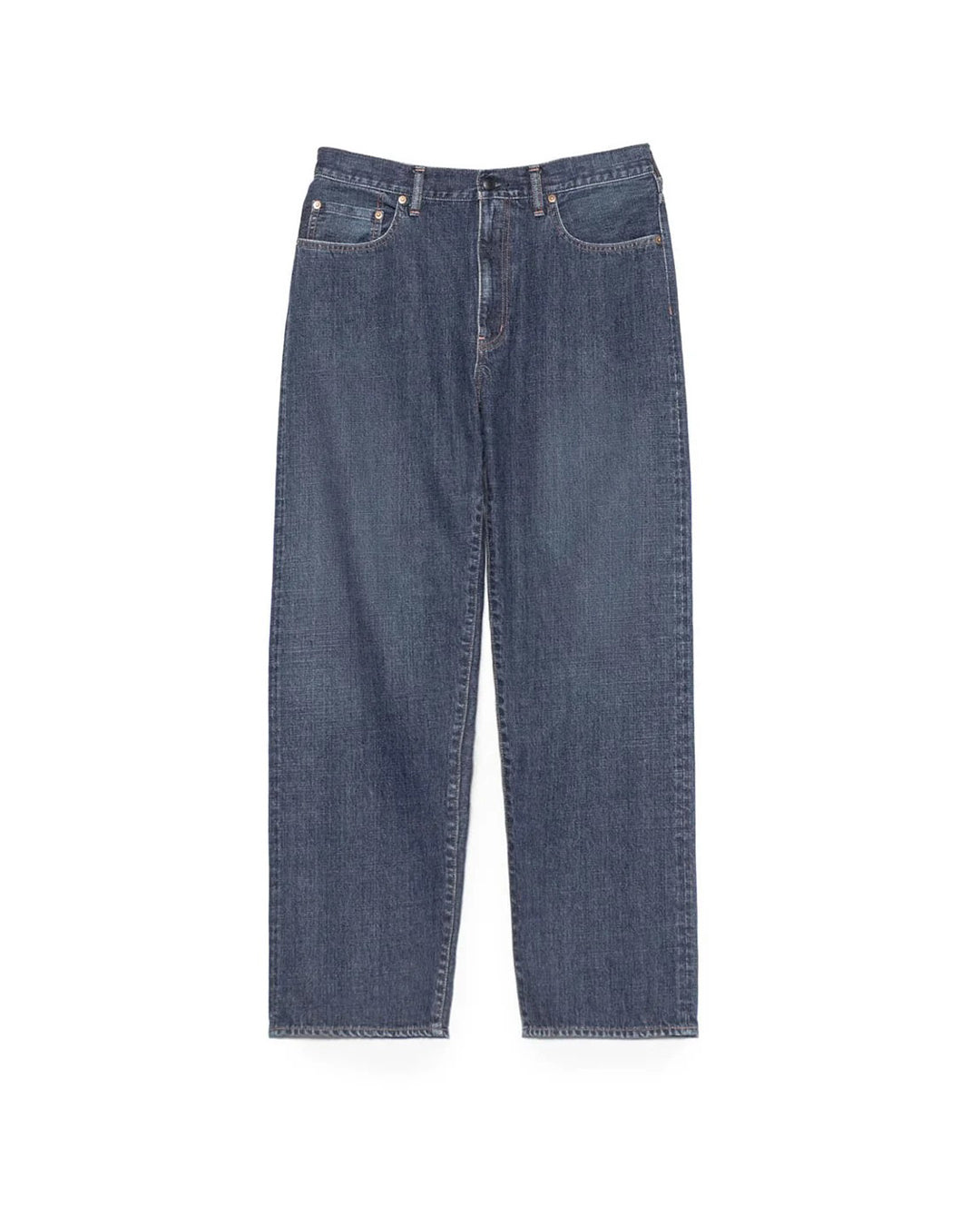 Vintage Indigo Selvage Denim Straight Pants