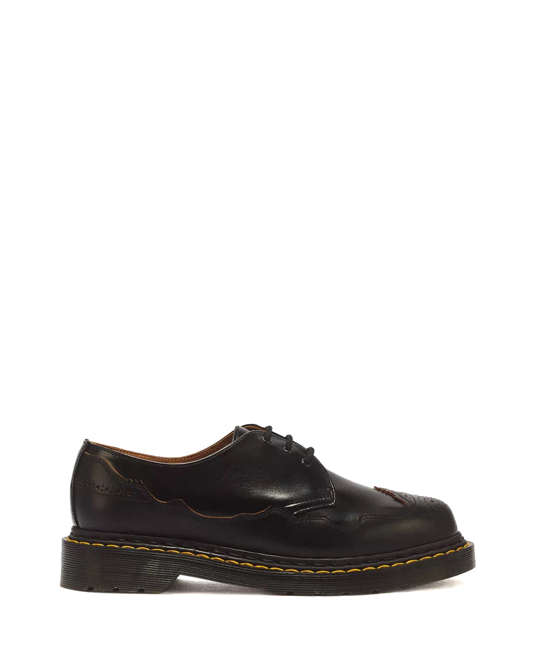 Black Analine Vintage Smooth Leather 1461 RI shoes