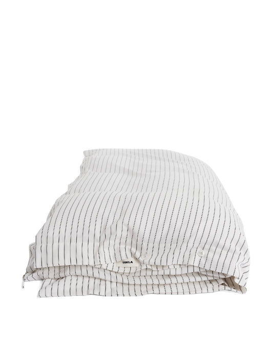Satin Stripes Sateen Duvet Cover