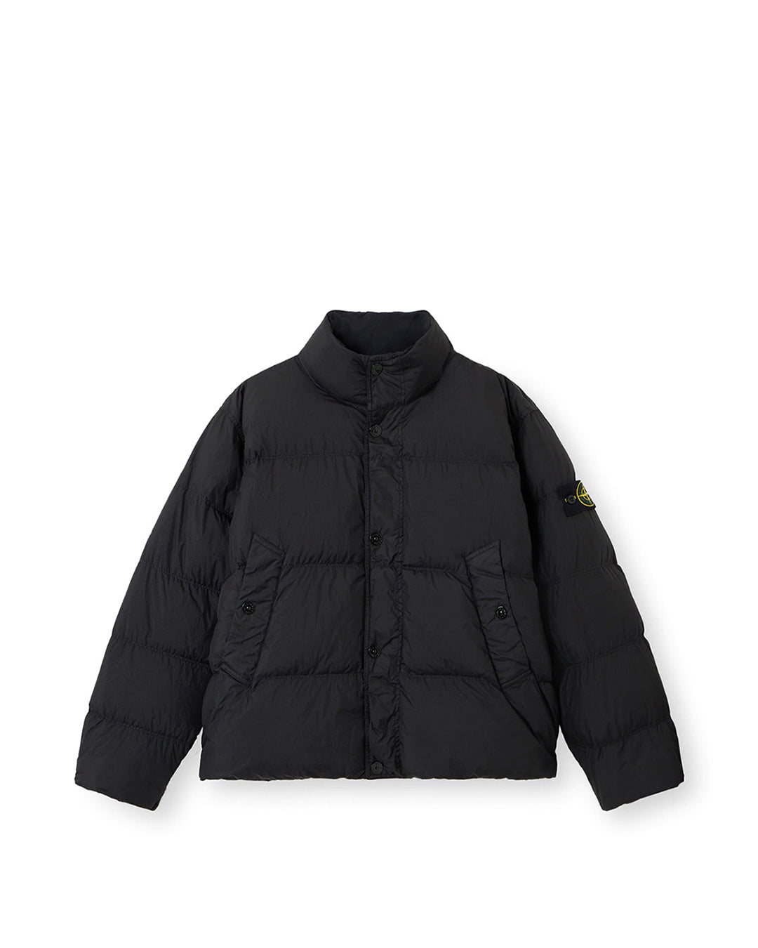 Black Crinkle Reps NY Down Jacket