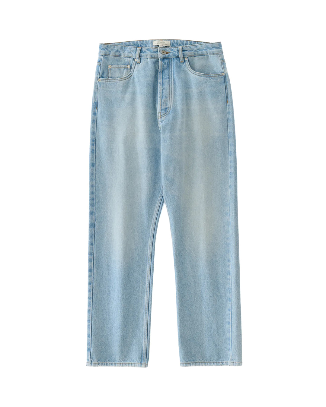 Bleached Wash 14OZ Denim Riso 90's Jean
