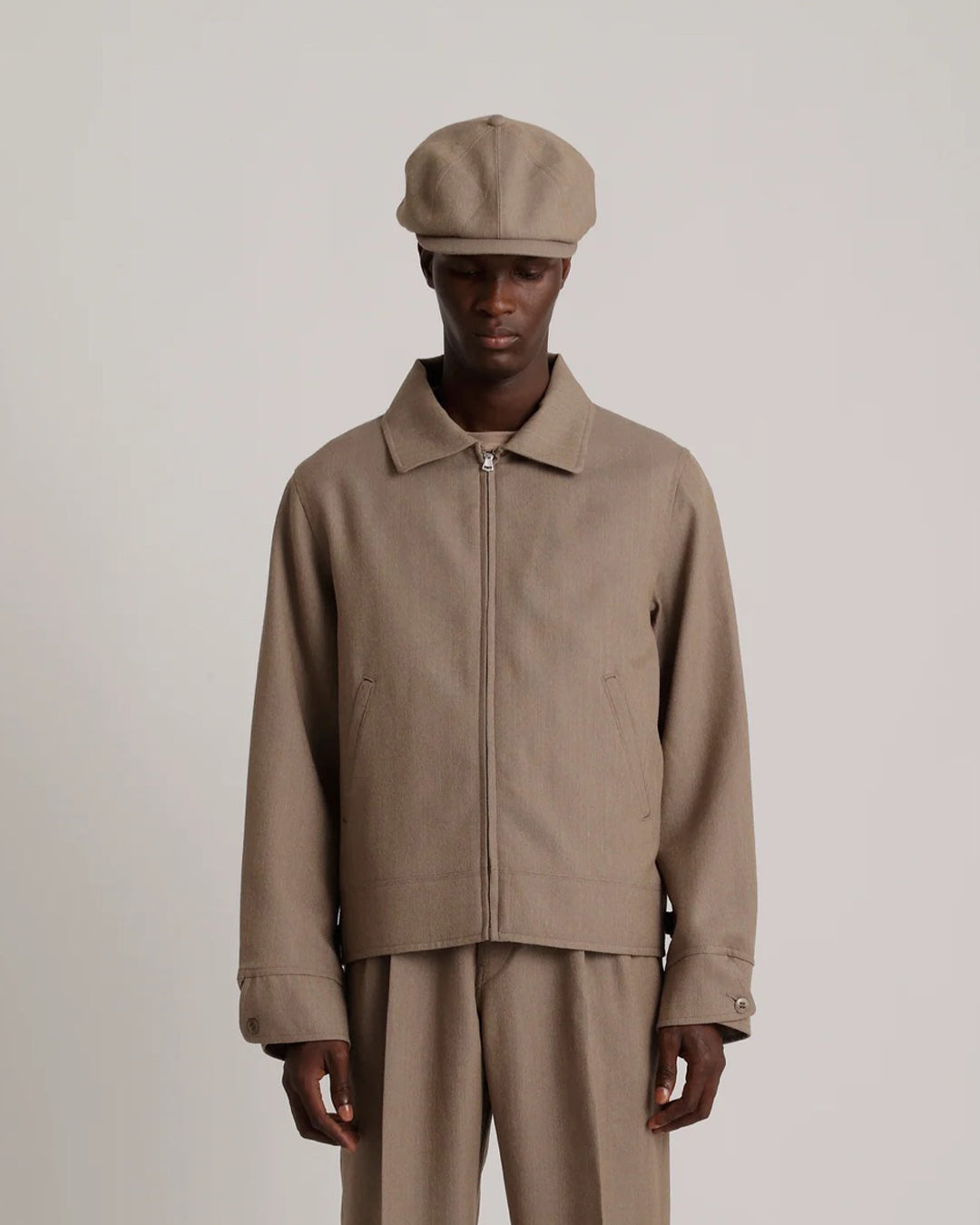 Melange Beige Lot.306 Cossack Jacket