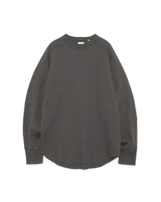 Charcoal Crew Neck Thermal Sweat
