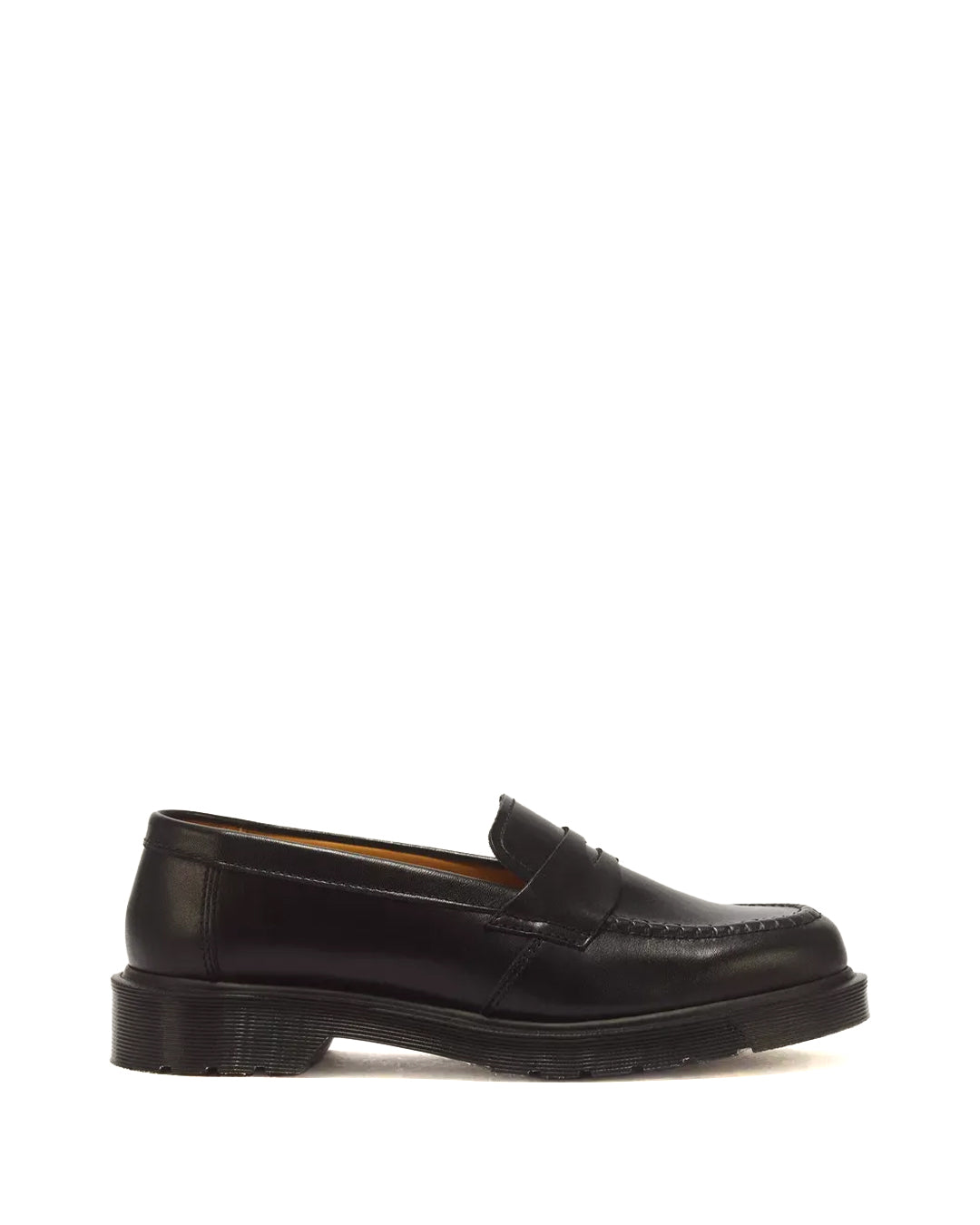 Black Calf Leather Delapre Penny Loafer