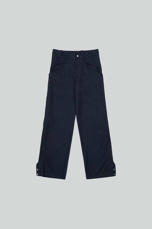 Lapis Blue Permian Trousers