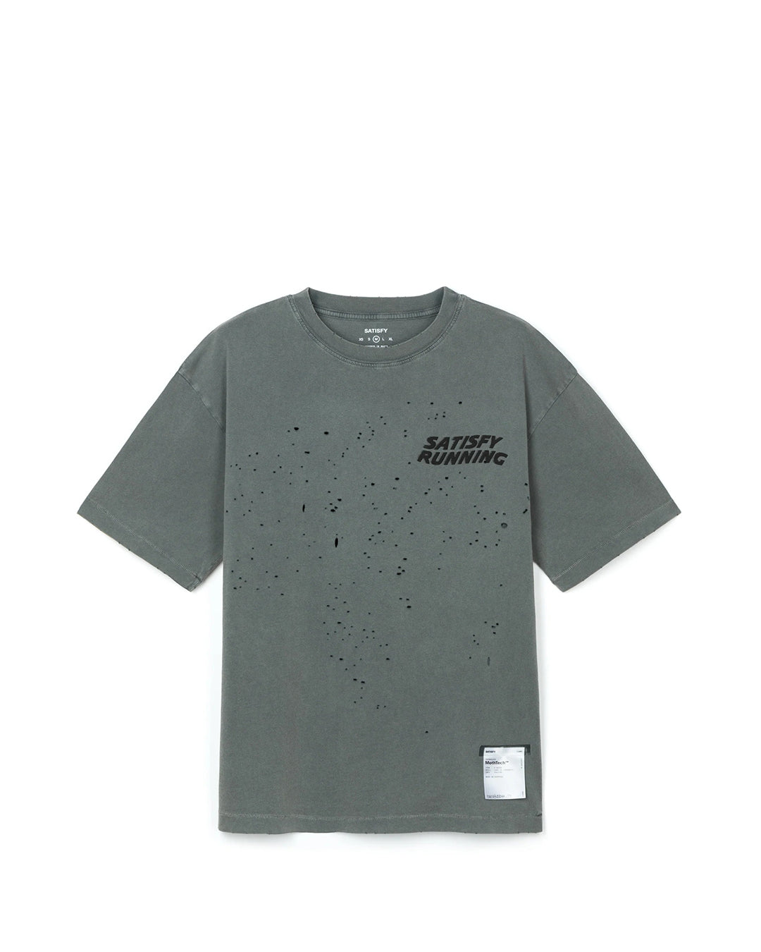 Faded Black MothTech T-Shirt