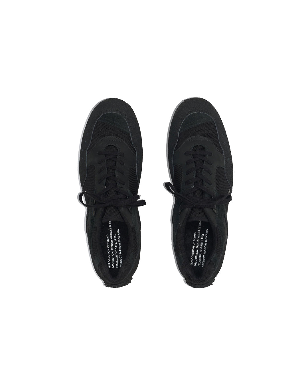 Black Reproduction Found French Trainers