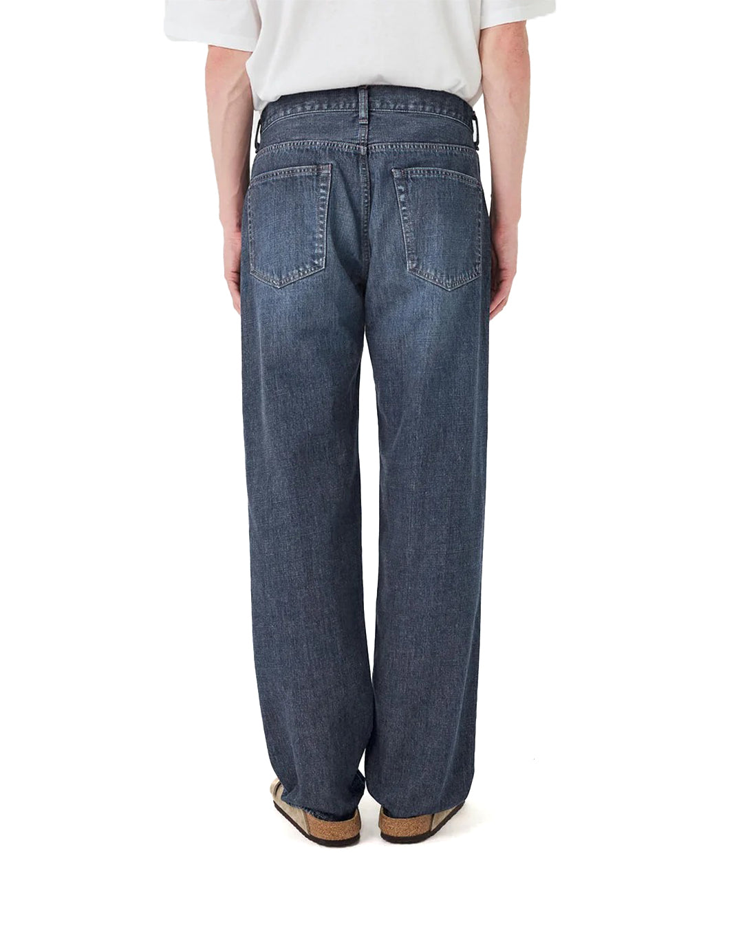 Vintage Indigo Selvage Denim Straight Pants
