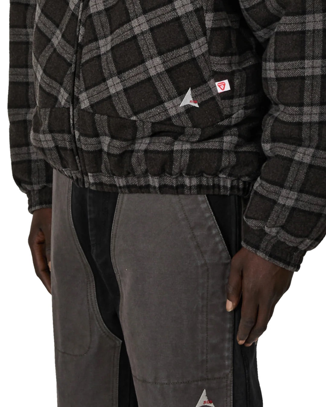 Anthracite Logger Wool Primaloft Checked Jacket