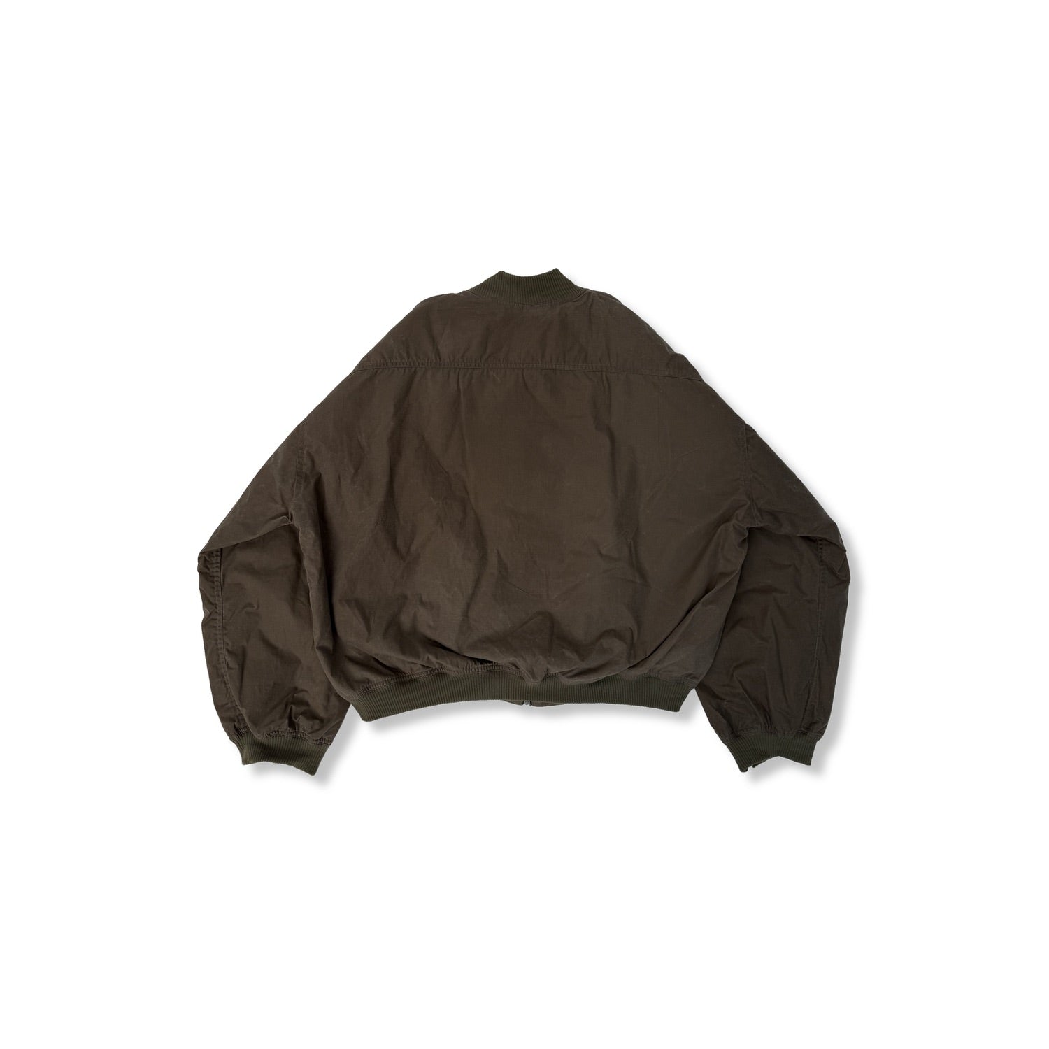 Rust Zip MA-1 Bomber