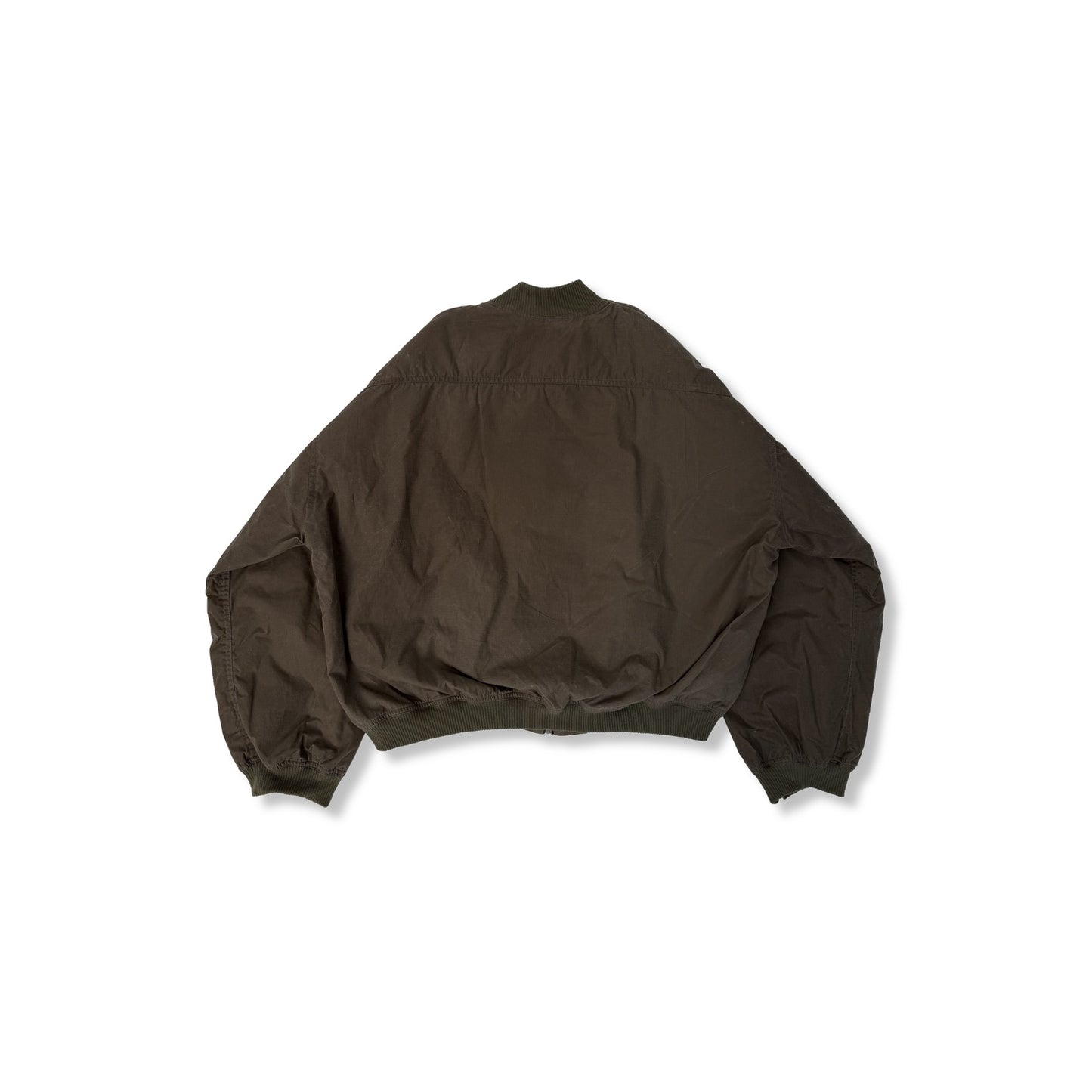 Rust Zip MA-1 Bomber