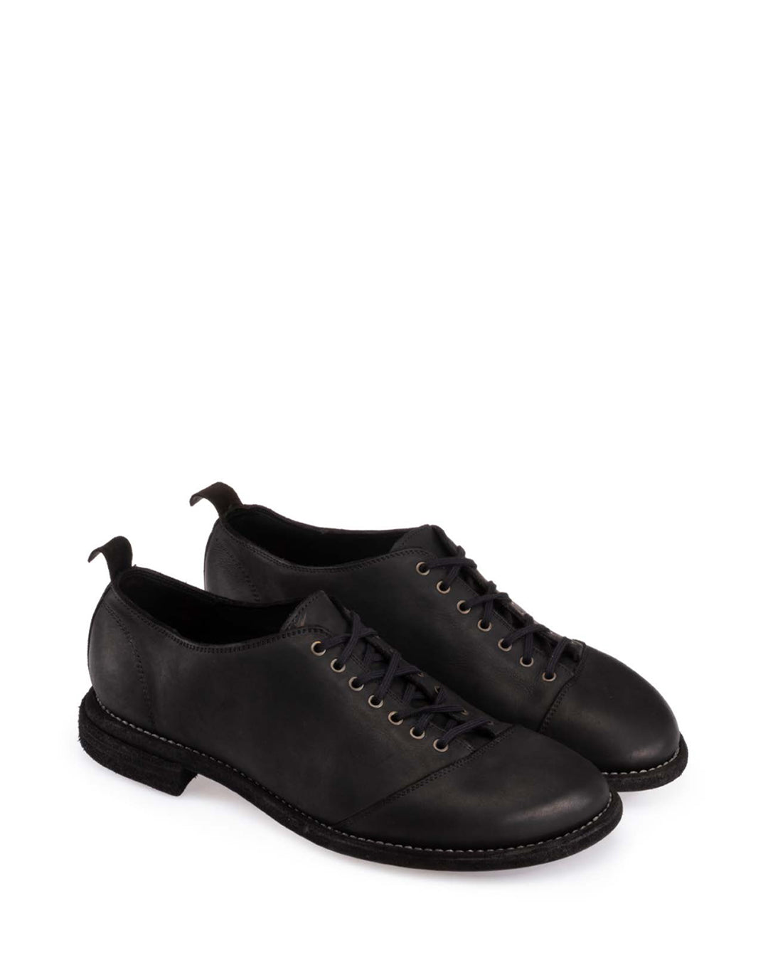 Black Horse Leather RC02 Laced Up Derby