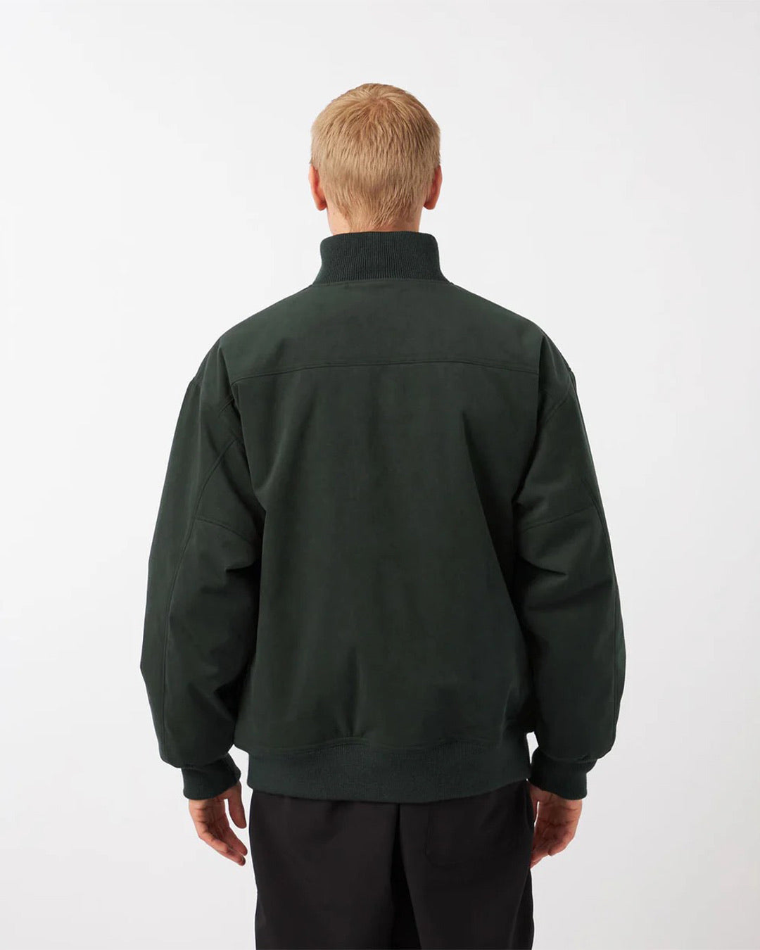 Moss Gray Insulation Crew Jacket