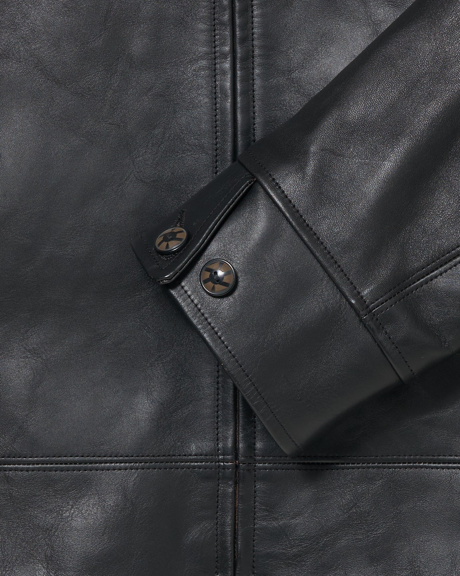 Black Lot.802 Cossack Leather Jacket